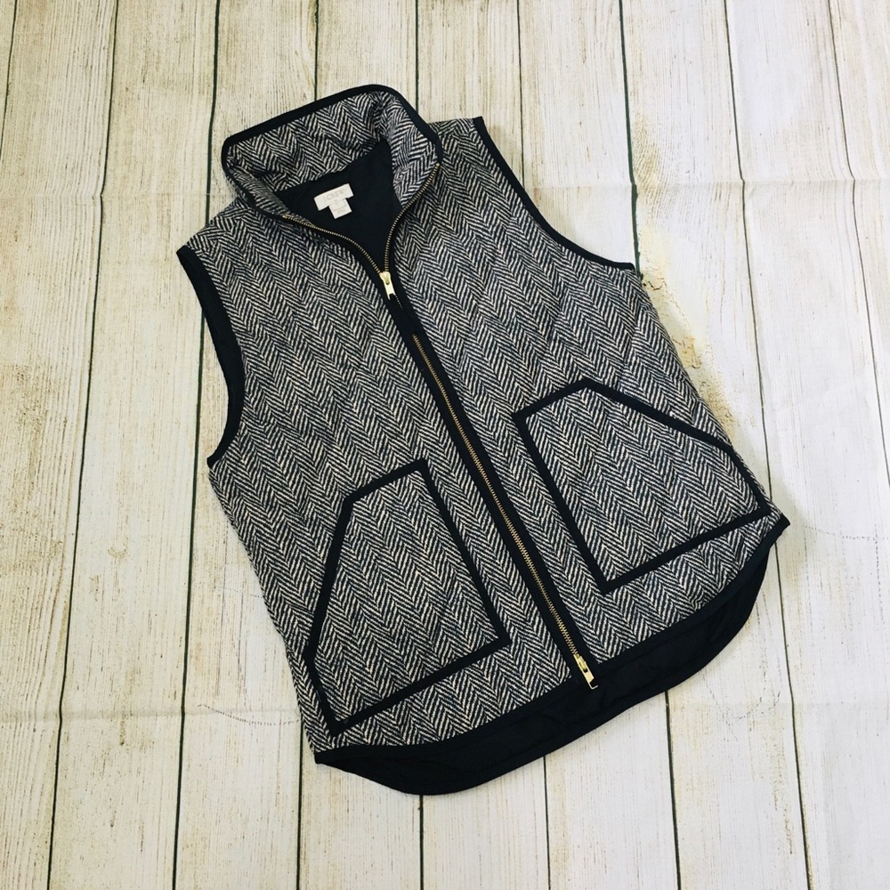 J Crew Factory Puffer Vest - Size S - EUC